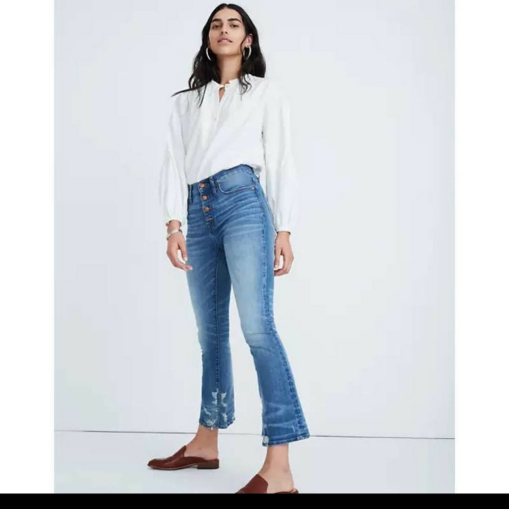 Madewell cali demi boot jean